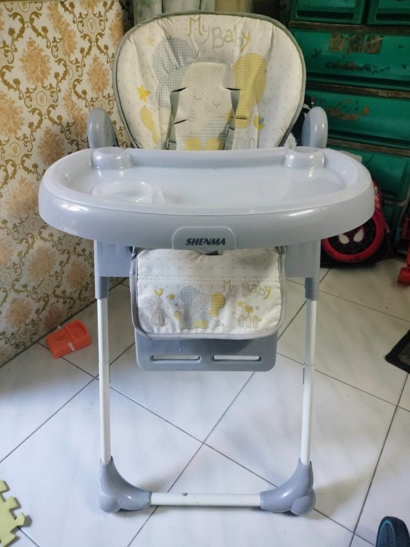 Shenma heavy duty highchair Babies Kids Nursing Feeding