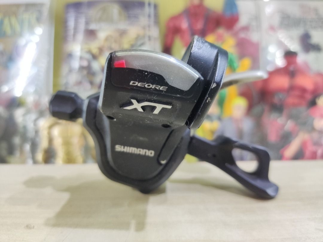 Shimano Deore XT (Left Shifter) 3-Speed (Category: Bicycles) located in Bacoor. Submitted by thetigerboyztoys (Listing ID 1213857254, Image 1). Description: Used but no issues BUY WITH CONFIDENCE! PLEASE VISIT MY CAROUSELL PROFILE :) Please manage your expectations in the aesthetics as these are used but in working and good condition. Priority who can pay first. No long reservations. Not into trades/swaps. Mode of payments: BPI/GCash If you want 