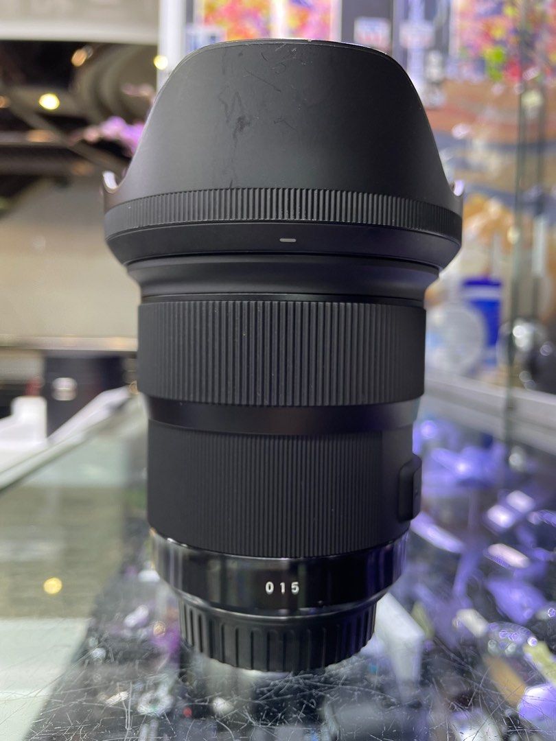 SIGMA 24mm F1.4 DG ART for CANON EF 超新淨大光圈, 攝影器材, 鏡頭及 