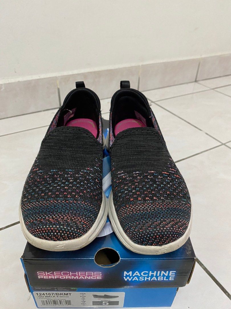 Skechers go walk 5 glitter online