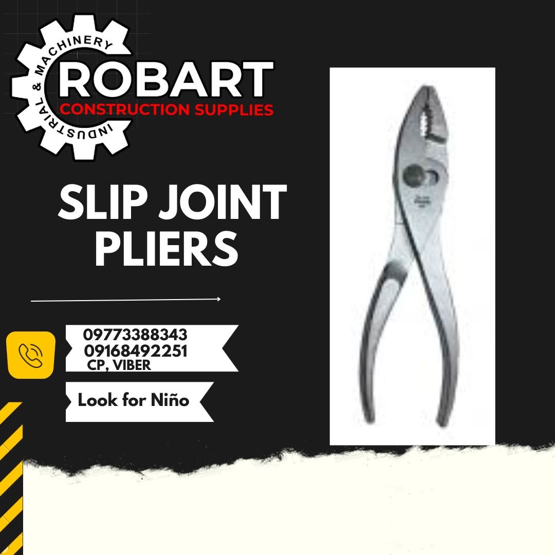 SLIP JOINT PLIERS, Commercial & Industrial, Construction Tools