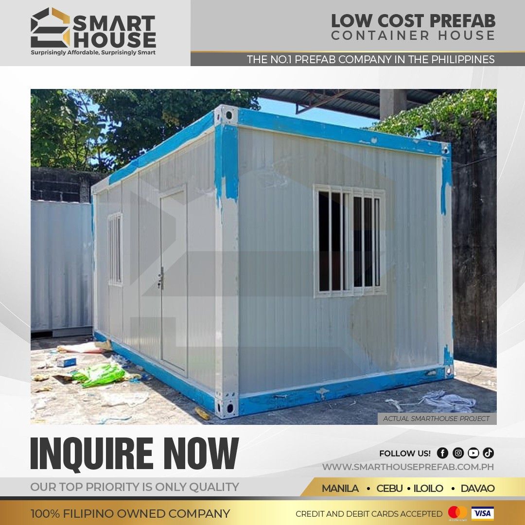 SMARTHOUSE PREFAB CONTAINER VAN HOUSE, Commercial & Industrial