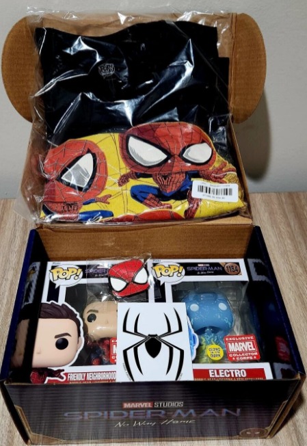 Funko pop spider on sale man collector corps