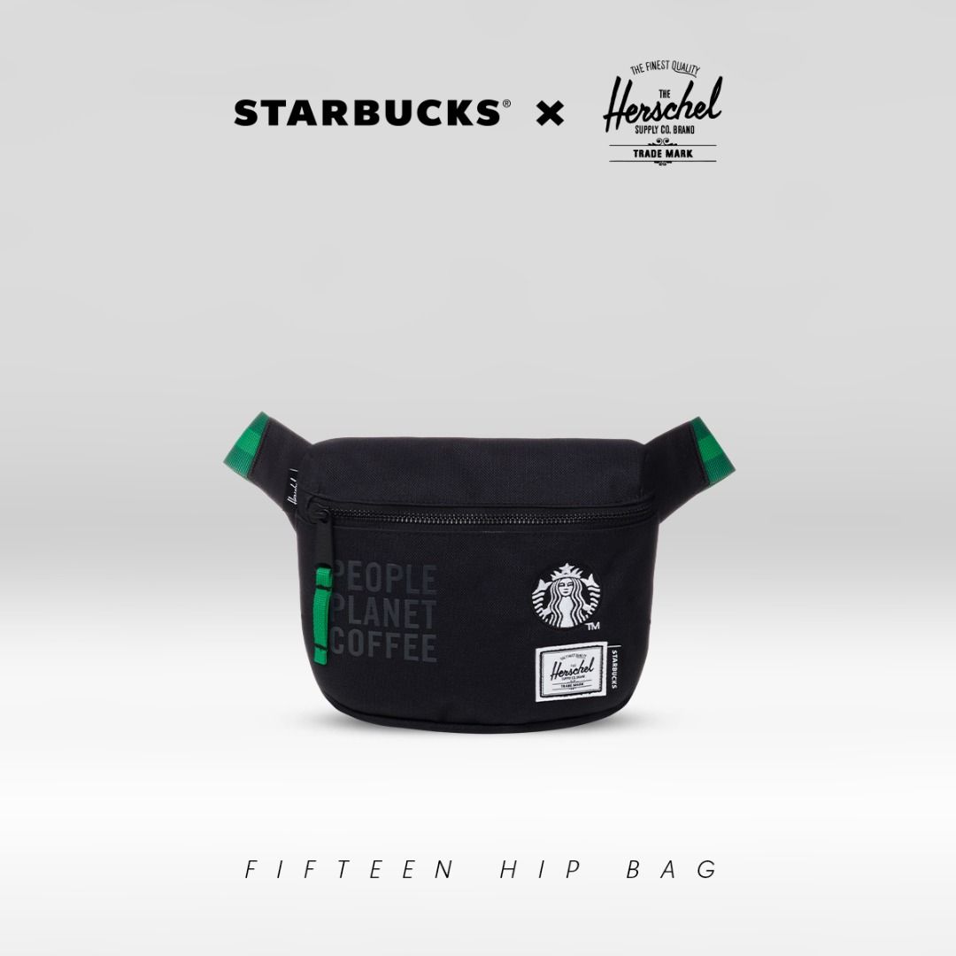 Starbucks X Herschel Supply Limited Edition People Planet Coffee Hip Bag