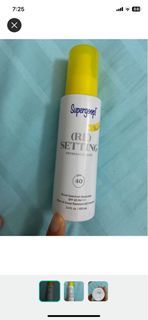 Supergoop resetting refreshing mist spf40