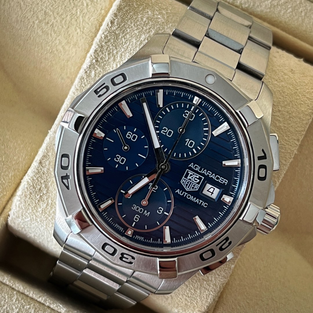 Tag Heuer Aquaracer Calibre 16 Blue Dial Tag Heuer Aquaracer