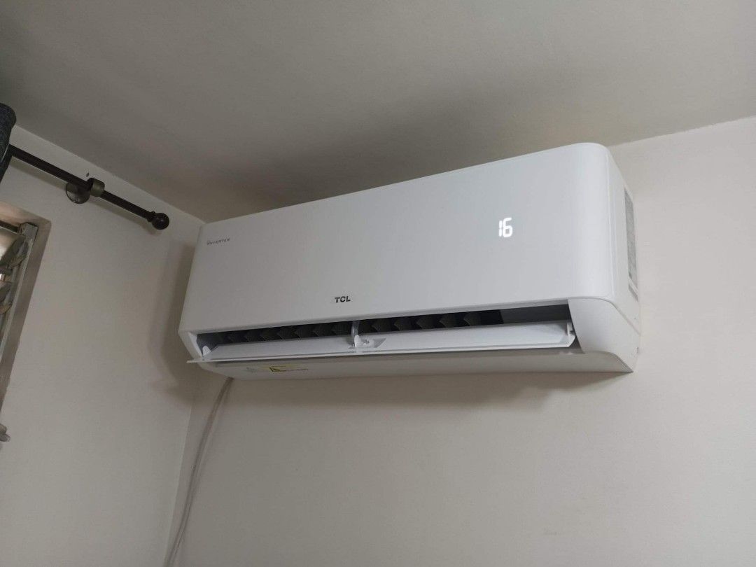 TCL MEI SERIES SPLIT TYPE AIRCON INVERTER WITH installation, TV & Home