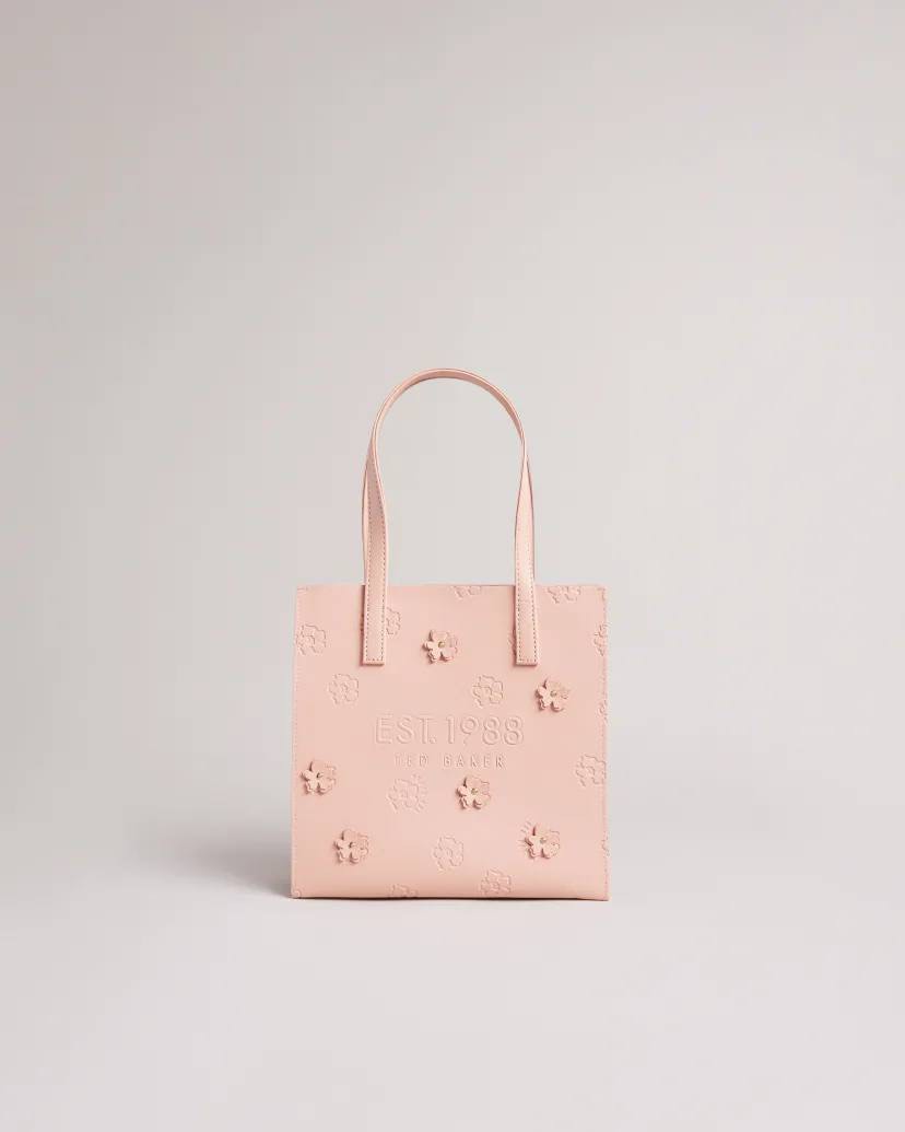 Ted Baker Flercon Applique Debossed Floral Small Icon Bag Women s Fashion Bags Wallets Tote Bags on Carousell