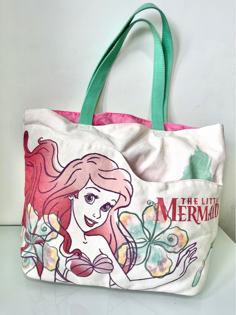Little mermaid deals tote bag