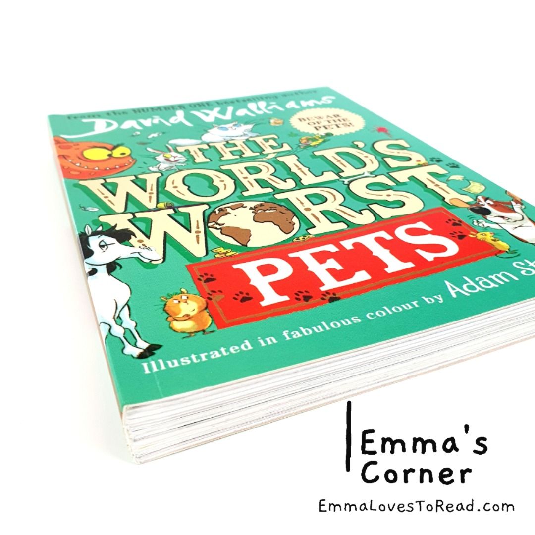 The World's Worst Pets by David Walliams, Hobbies & Toys, Books