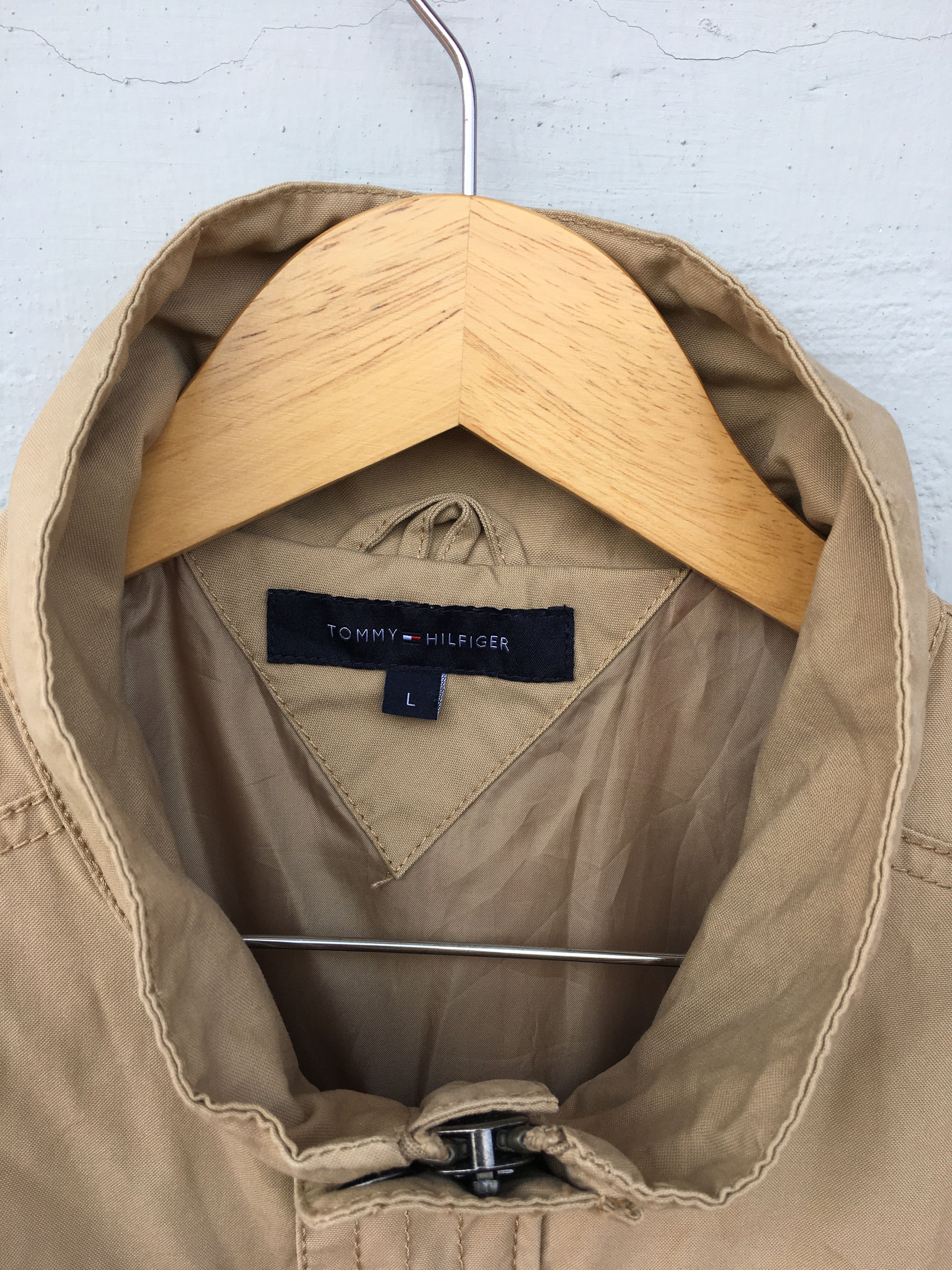 tommy hilfiger utility jacket size L Men s Fashion Coats