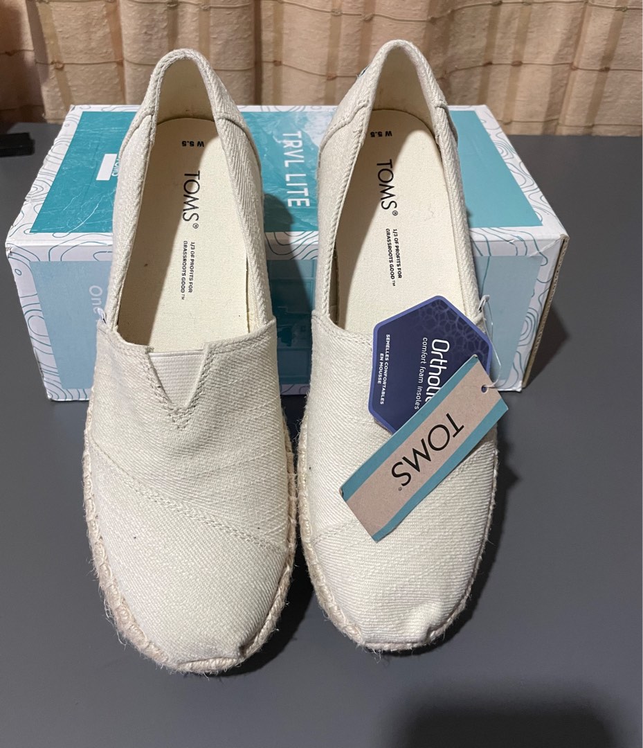 Toms pearlized metallic canvas women's espadrilles outlet