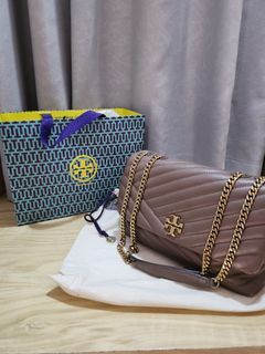 Tory burch kira chevron taupe