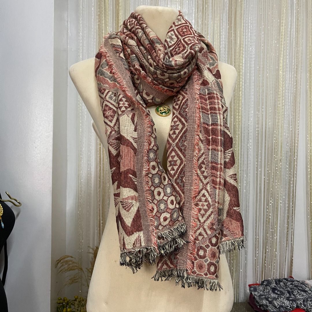 Tribal Print Scarf Women s Fashion Watches Accessories