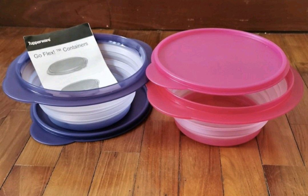 Tupperware Goflex! Retractable Containers, Furniture & Home Living