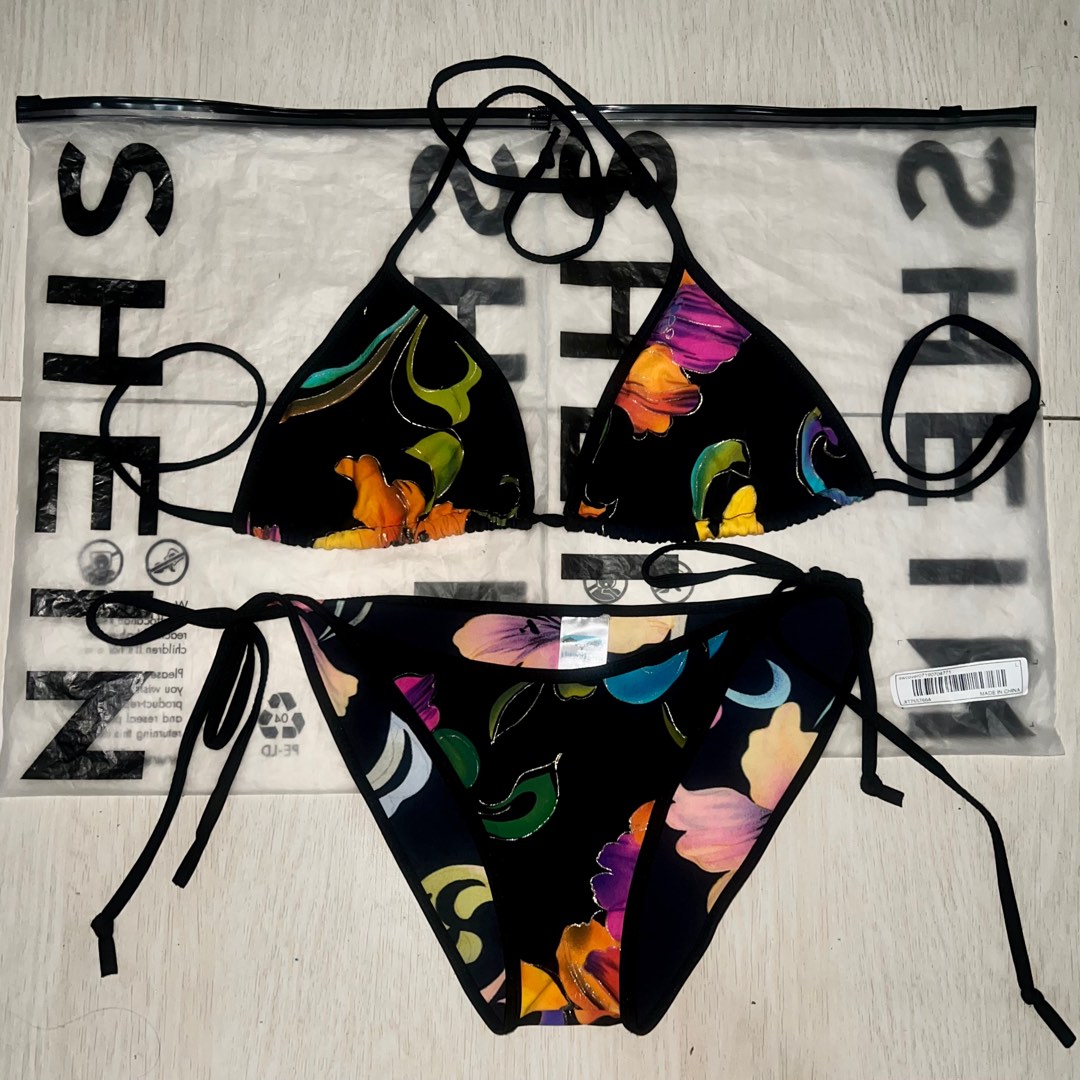 Fashion Halter Bikini Two Piece Swim Set