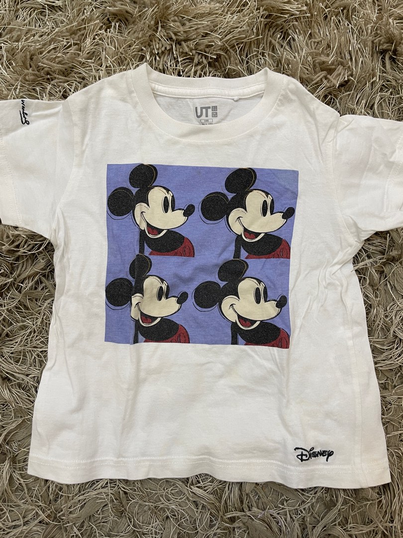 Uniqlo mickey mouse for 3 years old, Babies & Kids, Babies & Kids ...