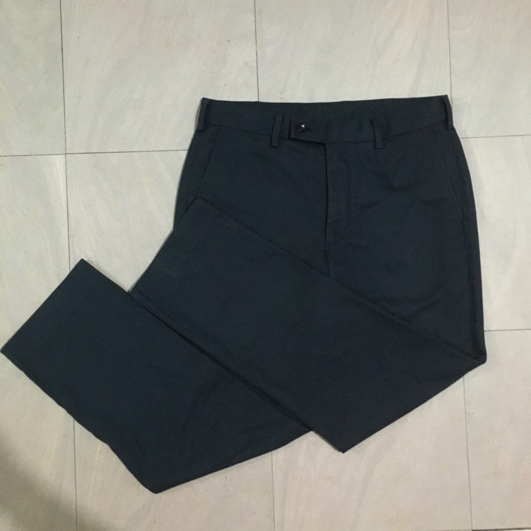 UNIQLO TROUSER SMART PANTS, Men's Fashion, Bottoms, Trousers on Carousell