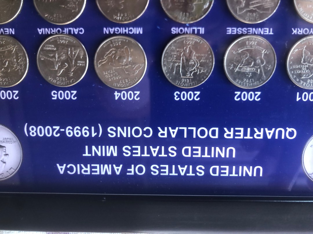 US quarter dollar coins 19992008, Hobbies & Toys, Memorabilia