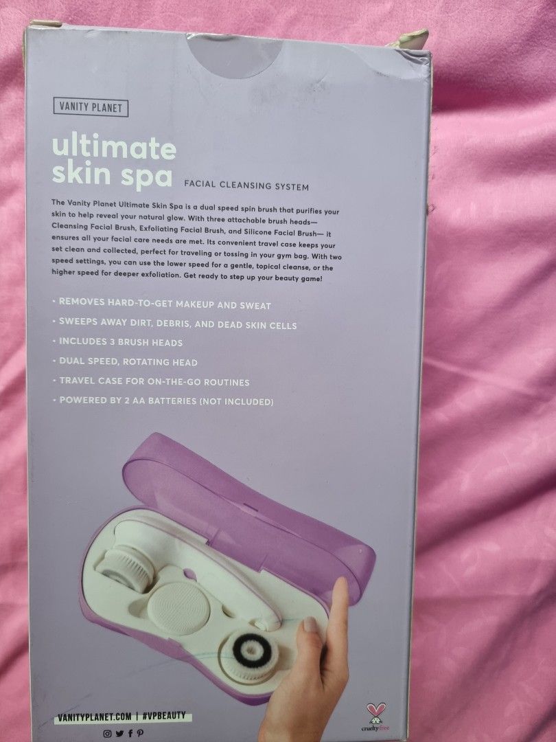 Vanity ultimate skin spa, facial cleaning system, Beauty