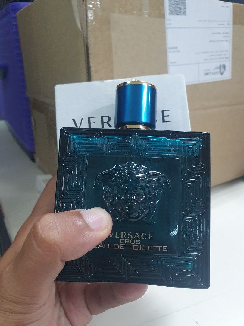VERSACE EROS EDT 100ML TESTER UNIT Beauty Personal Care