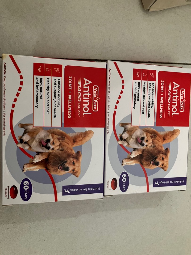 Vetz Petz Antinol Joint Wellness caps Pet Supplies Health