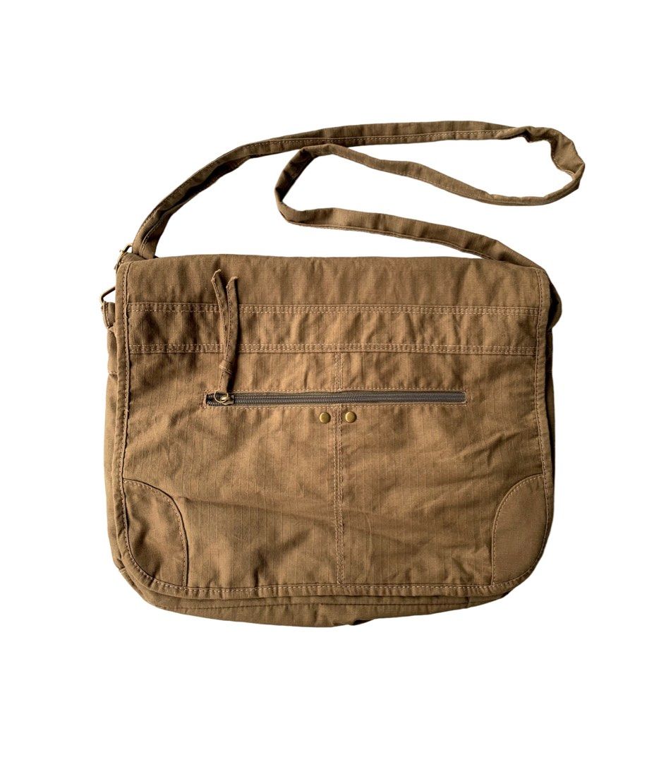 Vintage Messenger Y2k military Bag