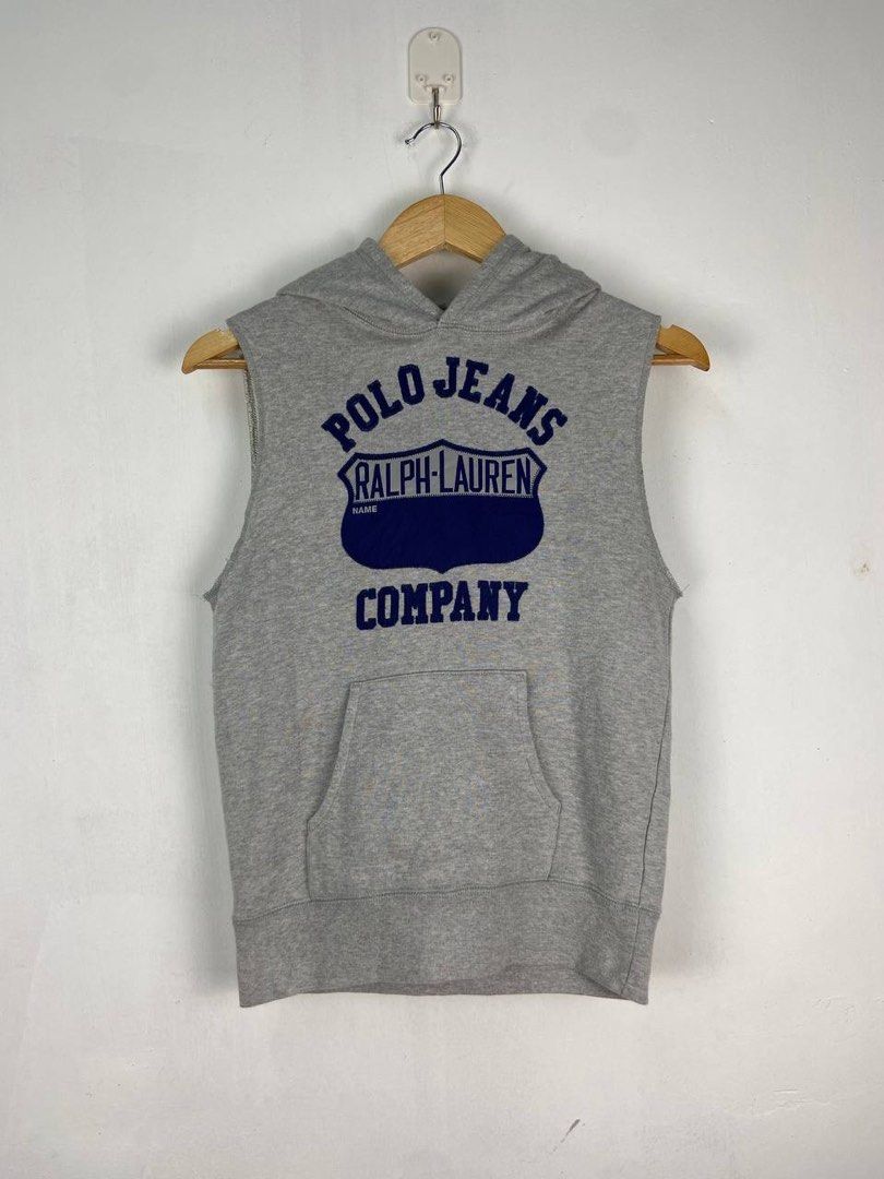 Polo sleeveless sale hoodie