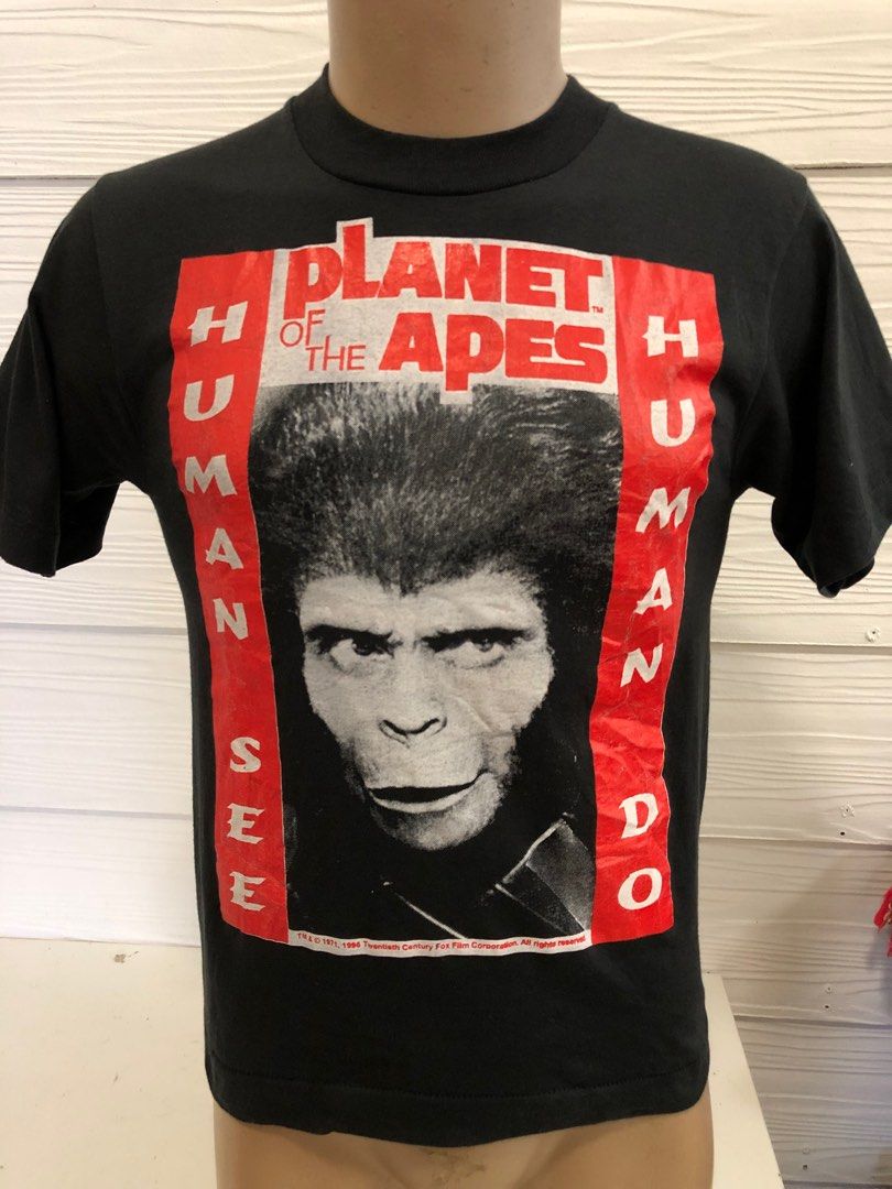 90s MOSQUITOHEAD「PLANET OF APES」 l/s tee | www.gamescaxas.com