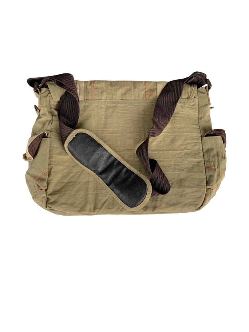 Vintage Y2K Messenger Cargo Parachute Bag, Men's Fashion, Bags, Sling