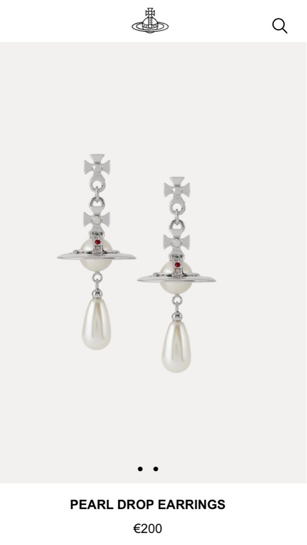 Vivienne westwood fly earrings hotsell