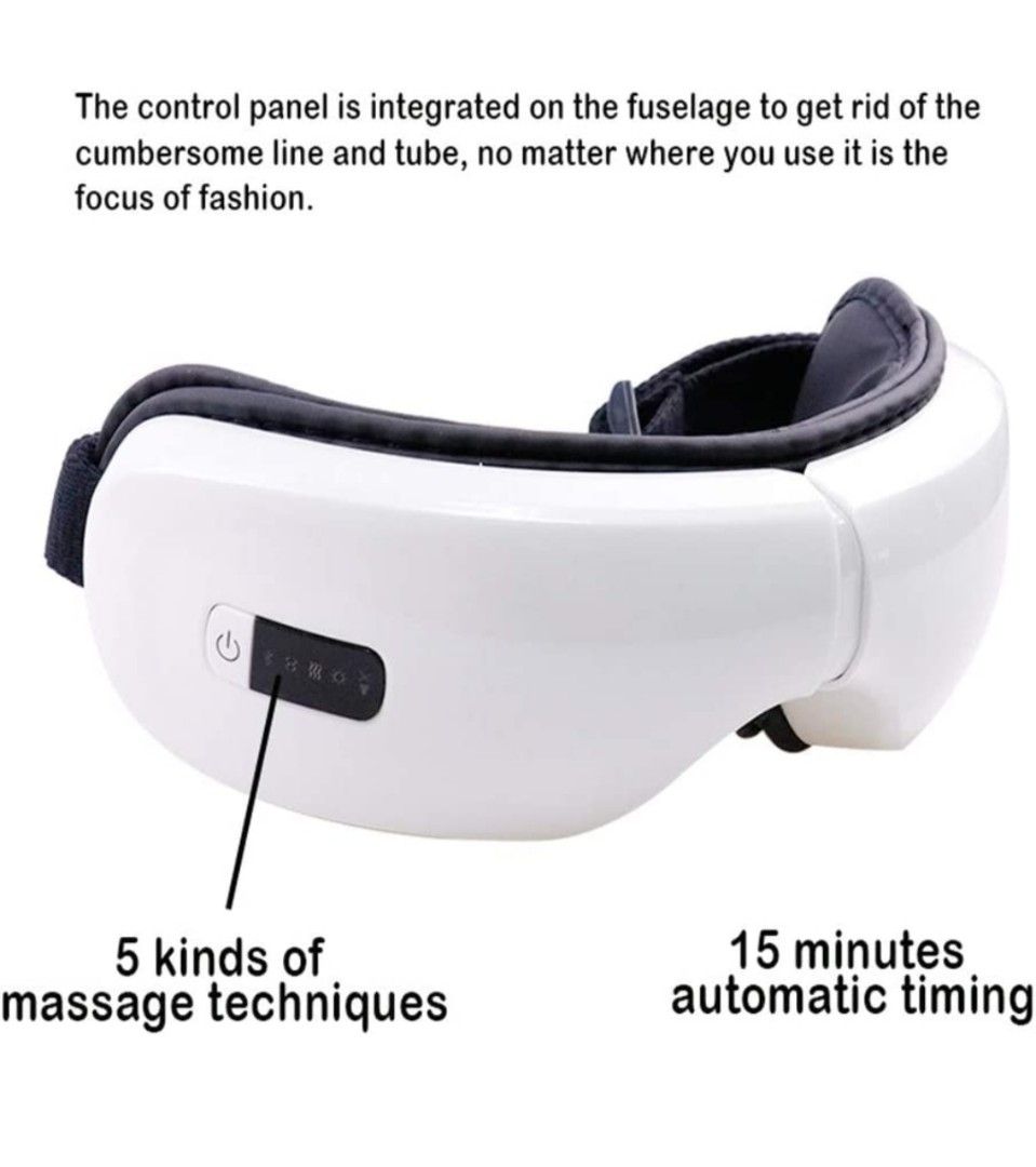 Wireless Bluetooth Eye Mask Relief of Eye Massager with Swelling Eye