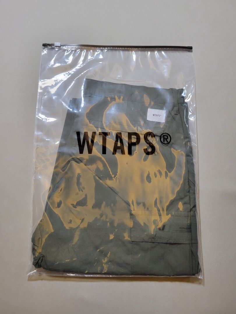 WTAPS BGT / TROUSERS / NYCO. RIPSTOP. CORDURA / OLIVE DRAB SIZE 04