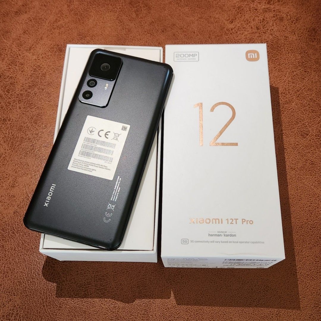 Xiaomi 12T Pro 5G 256gb Black Years Official Warranty by Xiaomi Malaysia,  Mobile Phones  Gadgets, Mobile Phones, Android Phones, Xiaomi on Carousell