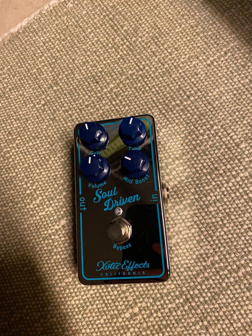 Xotic Soul Driven overdrive pedal, 興趣及遊戲, 音樂、樂器& 配件