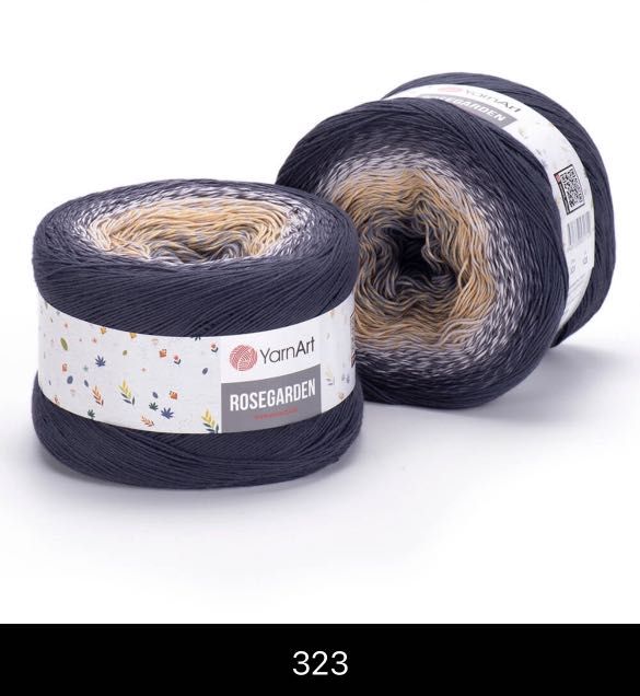YarnArt Rosegarden yarn, Hobbies & Toys, Stationery & Craft, Craft