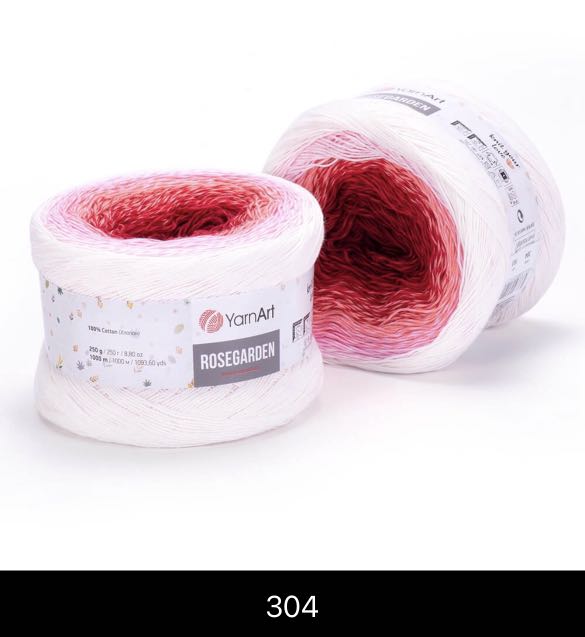 YarnArt Rosegarden yarn, Hobbies & Toys, Stationery & Craft, Craft