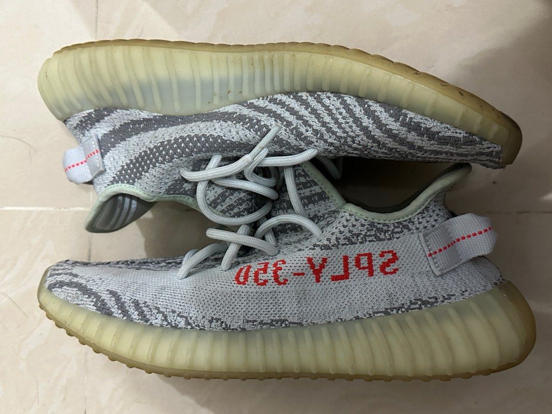 Yeezy boost 350 v2 mint blue US 9 Carousell