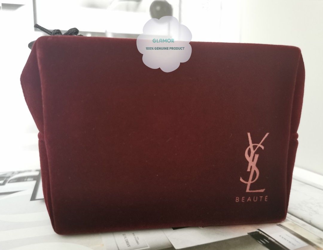 Ysl velvet pouch outlet