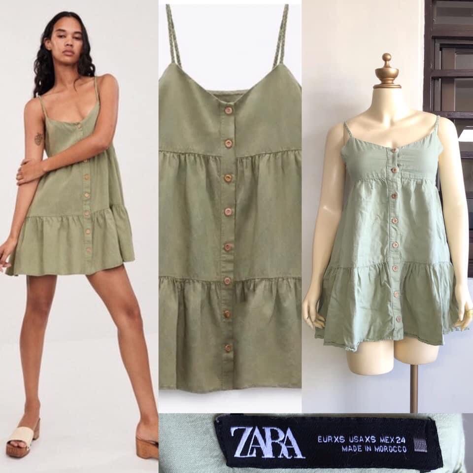 ZARA buttondown dress (Category: Dresses) located in Dasmarinas. Submitted by decluttering_23 (Listing ID 1213818765, Image 1). Description: .