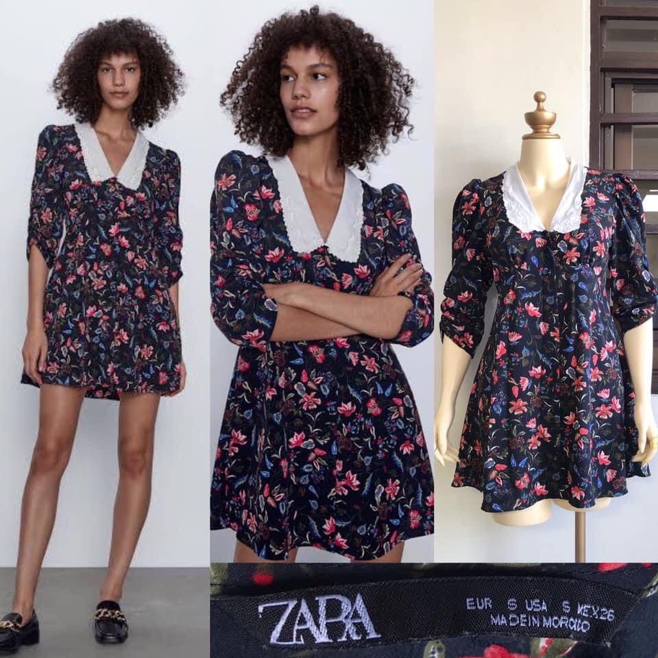 ZARA collared dress (Category: Dresses) located in Dasmarinas. Submitted by decluttering_23 (Listing ID 1213840290, Image 1). Description: .