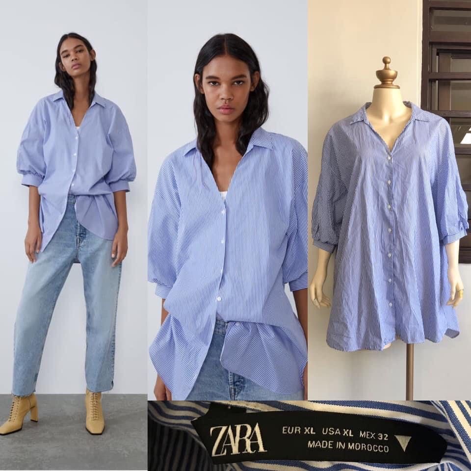 ZARA oversized dress (Category: Dresses) located in Dasmarinas. Submitted by decluttering_23 (Listing ID 1213820549, Image 1). Description: .