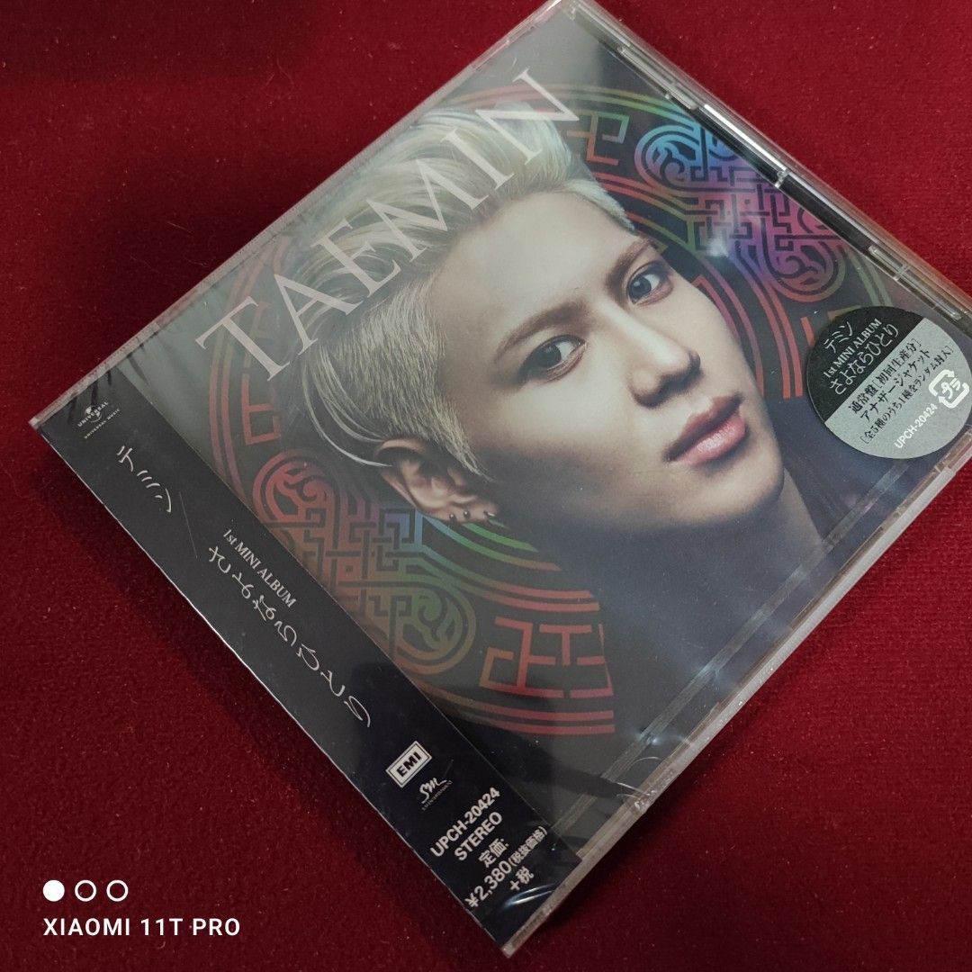 100%new 罕有日版New SHINee TAEMIN Sayonara Hitori Regular Edition