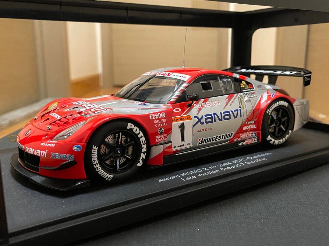 国内最安値 未展示品 オートアート1/18 Xanavi NISMO Z 2005 ミニカー ...