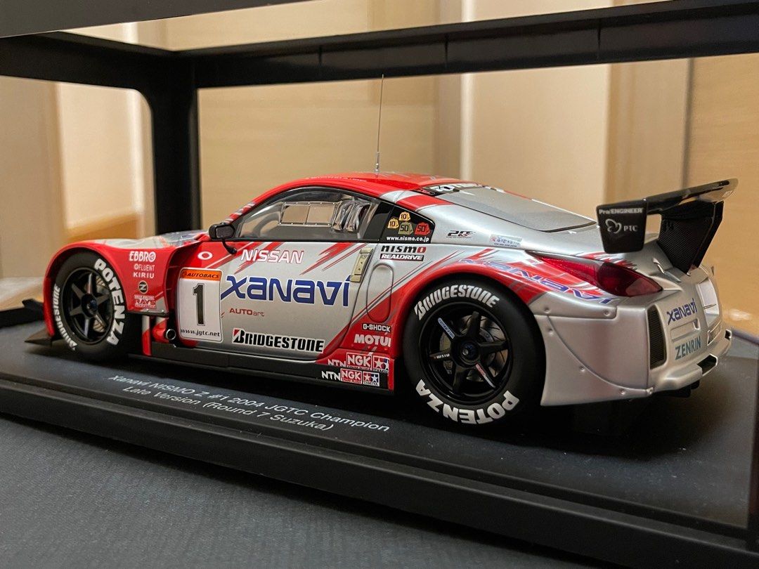 アオシマ未展示品 オートアート1/18 Xanavi NISMO Z 2004 JGTC - ミニカー