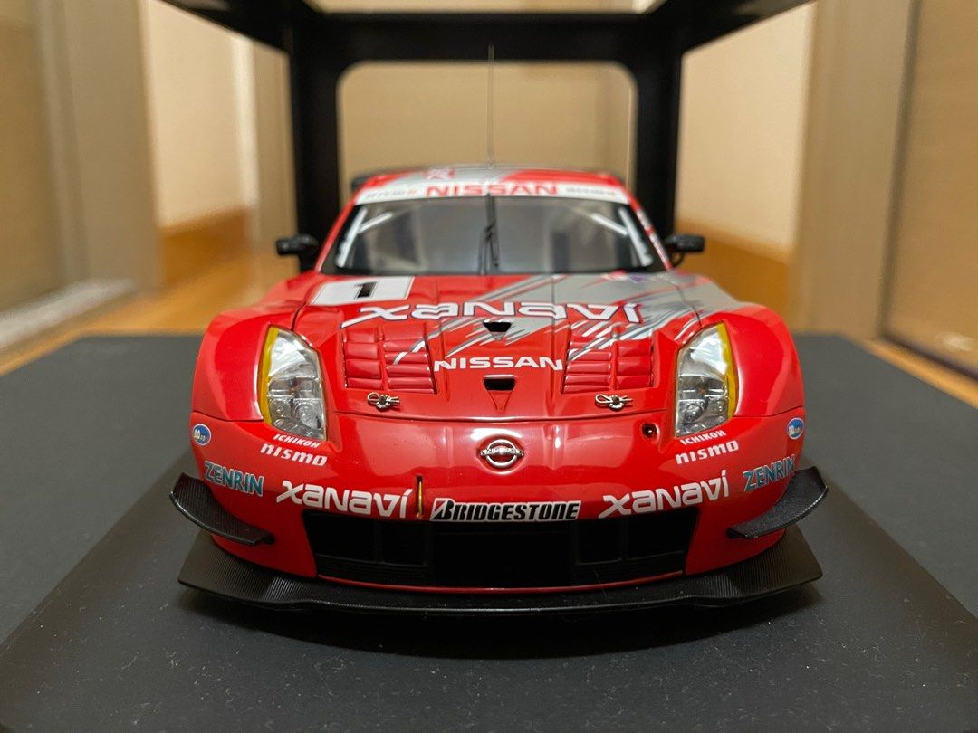 未展示品オートアート1/18 2004 JGTC XANAVI NISMO Z - www.stedile.com.br