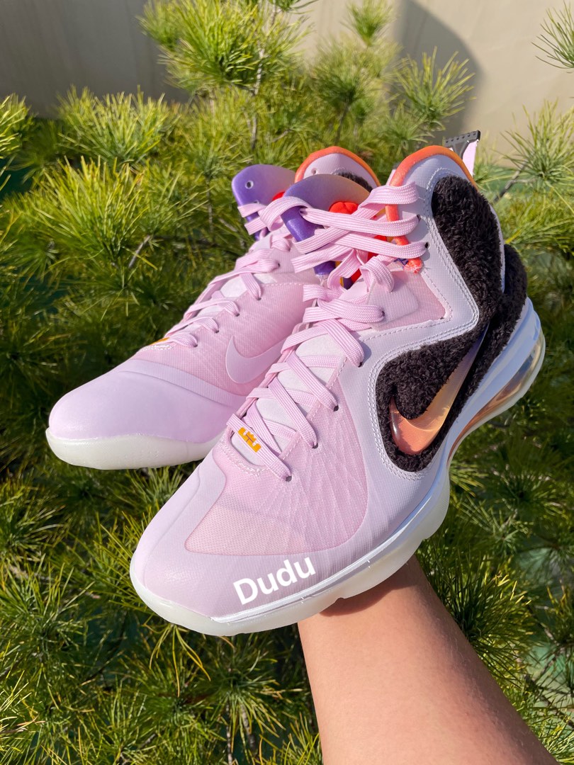 28cm]Nike lebron 9 regal pink (DJ3908-600), 他的時尚, 鞋, 運動鞋在