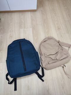 2 bags (laptop bag + daily bag)