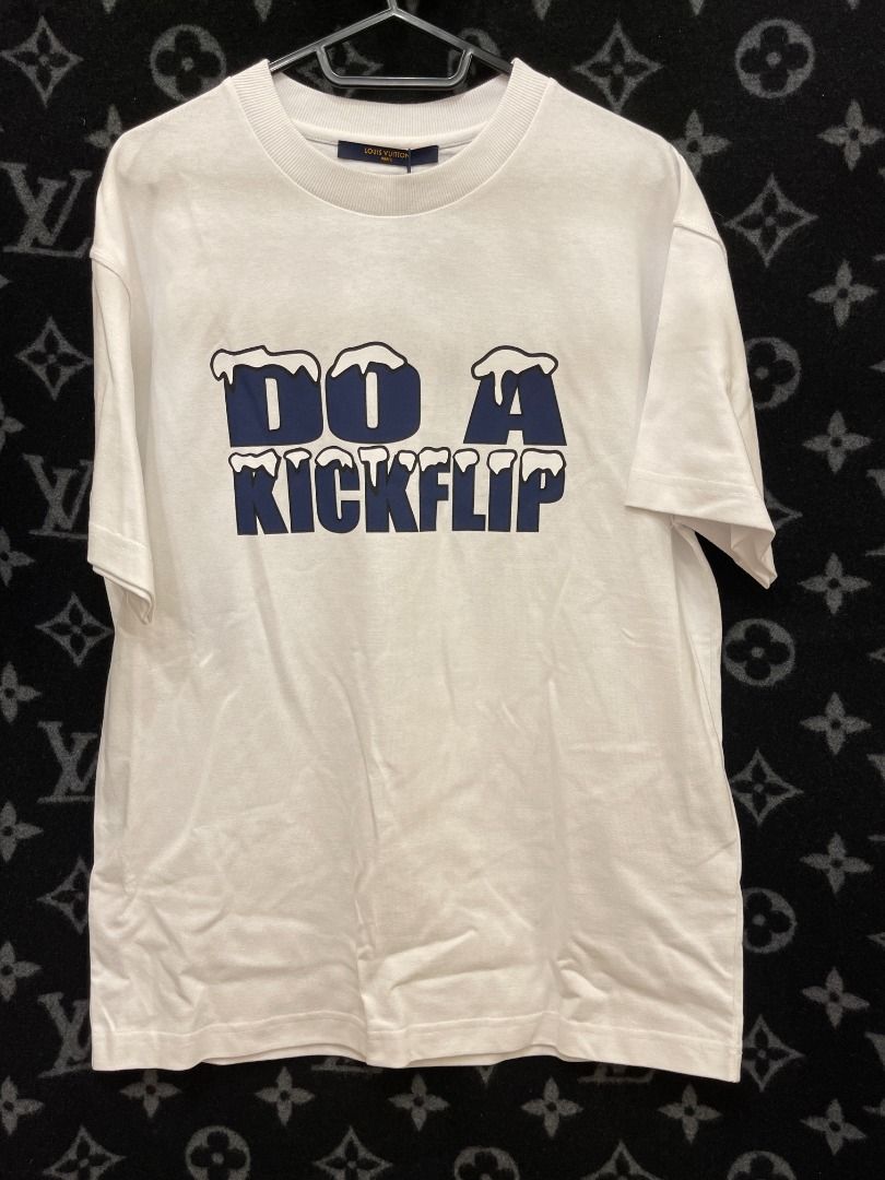正版現貨限量版Louis Vuitton LV 男裝Tee SS 22 Do a Kickflip T-Shirt