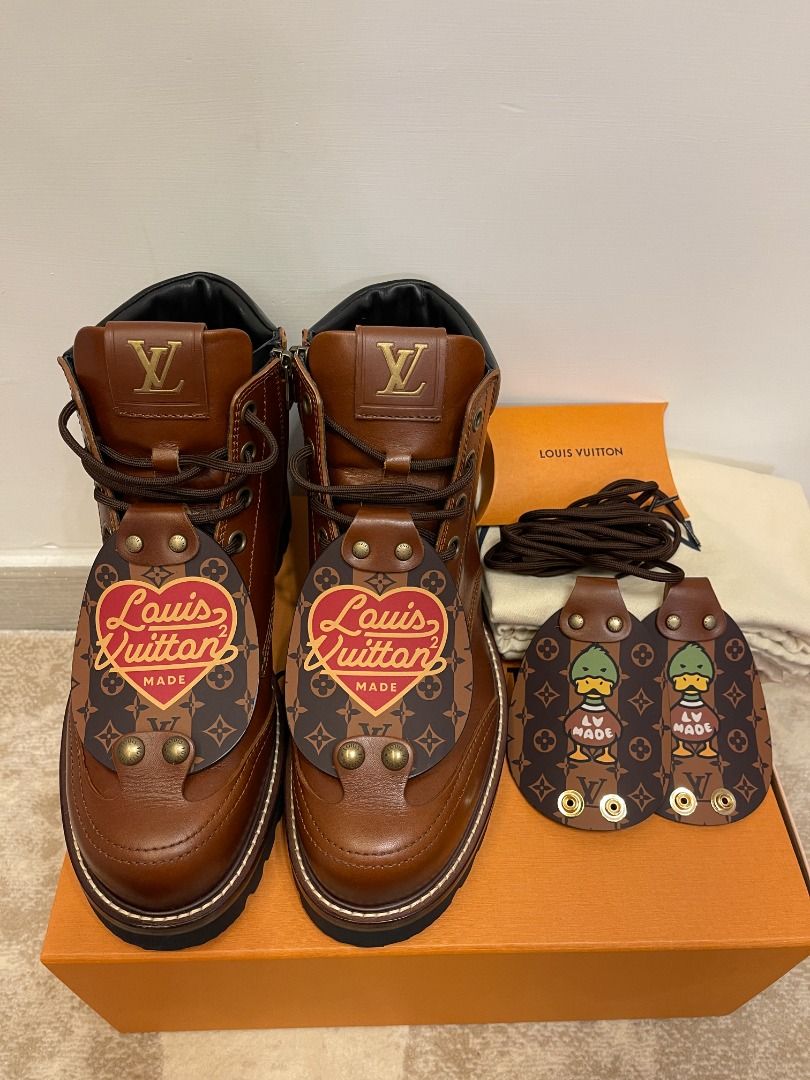 Buy Louis Vuitton 20AW × NIGO LV Mod Line Monogram Chukka Boots Brown Nigo  1A81EA 5 Brown from Japan - Buy authentic Plus exclusive items from Japan